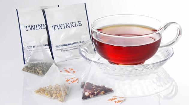 Biodegradable packaging of premium tea